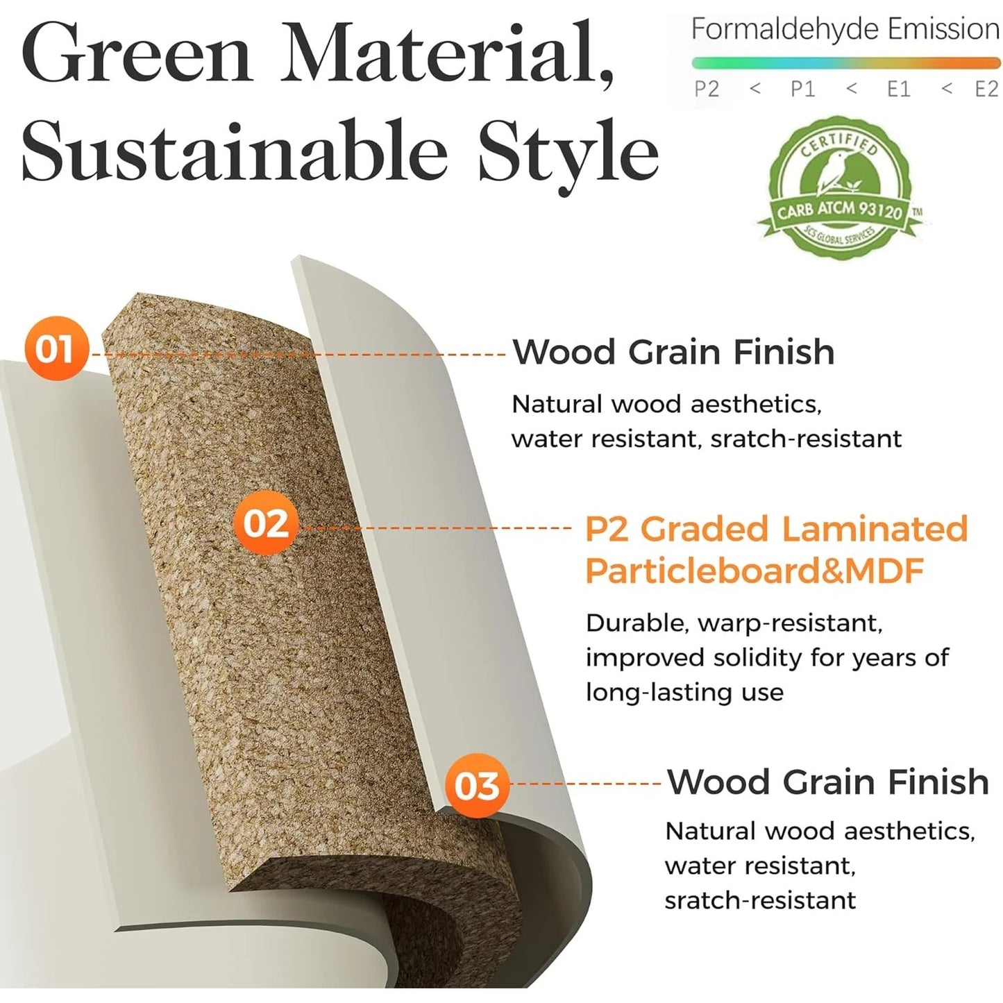 RoyalCraft Mid Century Modern TV Stand for 70 Inch TV, Entertainment Center with Acrylic Doors & Drawers, Wood TV Cabinet with Storage, TV Consoles for Living Room, Bedroom, White