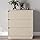 RoyaCraft Wide Nightstand with 3 Drawers, Modern Chest of Drawers for Bedroom, Large End Table with Hidden Pull-out System, Wooden Dresser for Living Room, Entryway