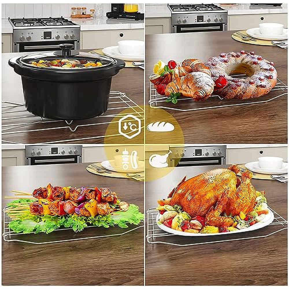 Royalcraft 24 Quart Electric Turkey Roaster Oven with Visible & Self-Basting Lid, Stainless Steel
