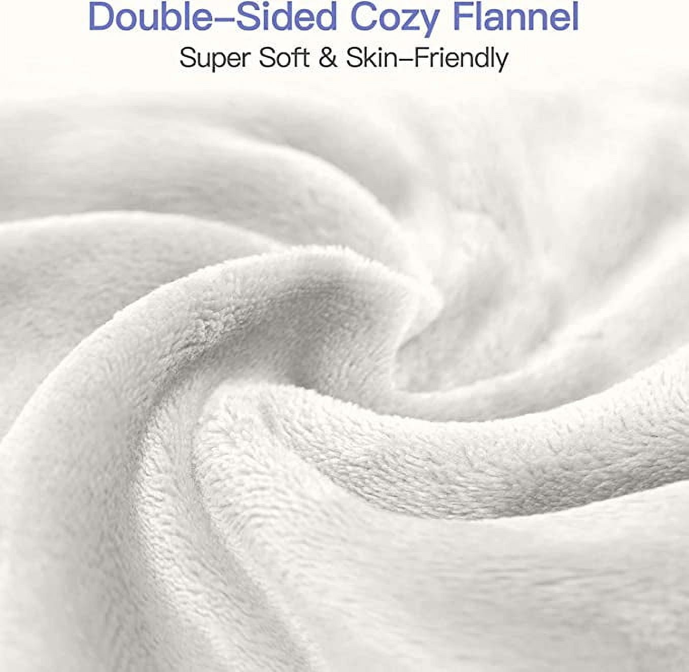 Royalcraft Electric Blanket King Size with Dual Control, 10 Heating Levels& 12 hours Auto-off, Overheat Protection, White