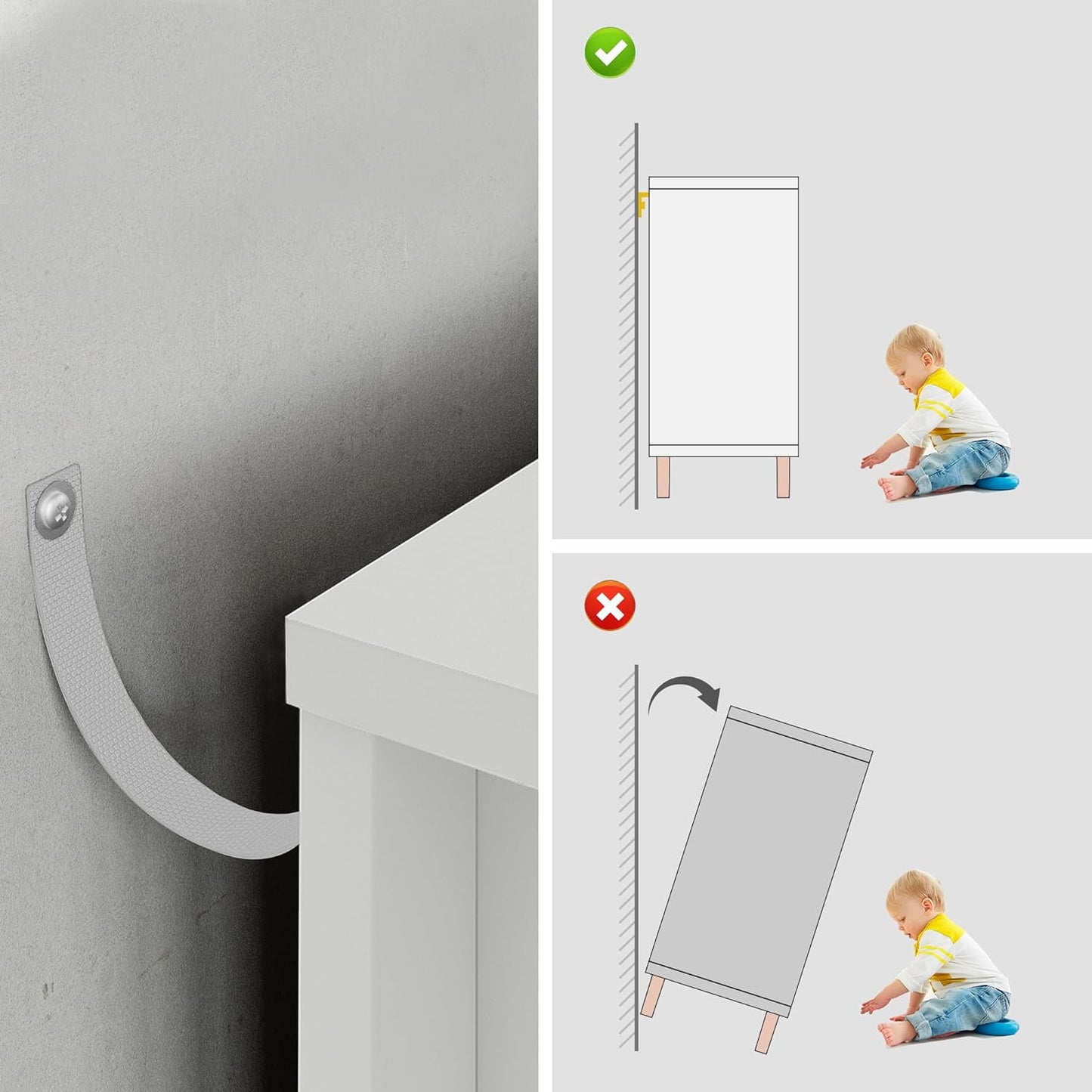 RoyalCraft Fluted 5 Drawers Dresser Set for Bedroom, Tall Chest of Drawer with Silent Slide Drawers, Modern Wood Storage Cabinet Organizer for Living Room, Nursery, Hallway, Entryway, White