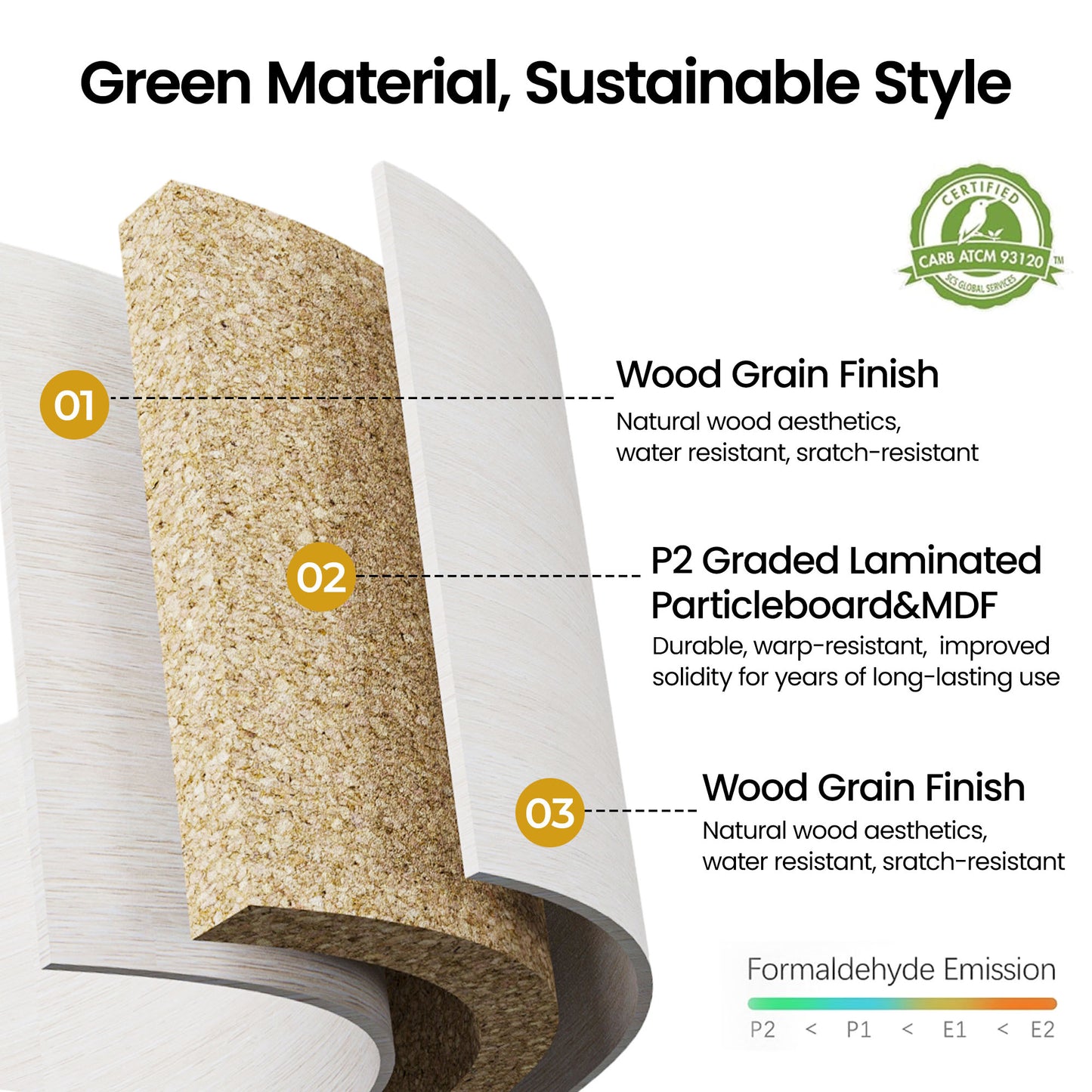 3 Drawer Dresser, Cane Nightstand with Rattan Decorated Drawers, Tall Bedside End Table for Bedroom, Living Room, Entryway