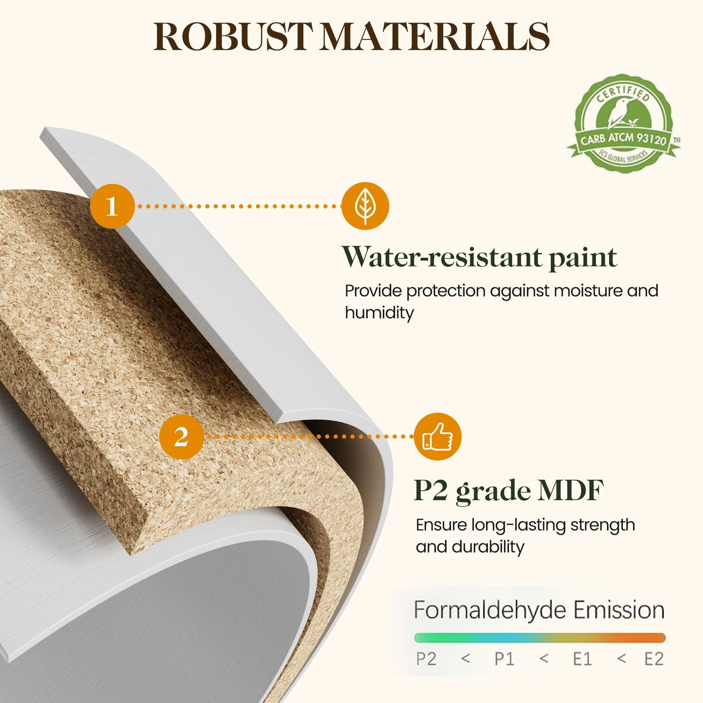 RoyalCraft Bathroom Wall Cabinet with Mirror, Wall Mount Bathroom Storage Cabinet, Adjustable Shelves