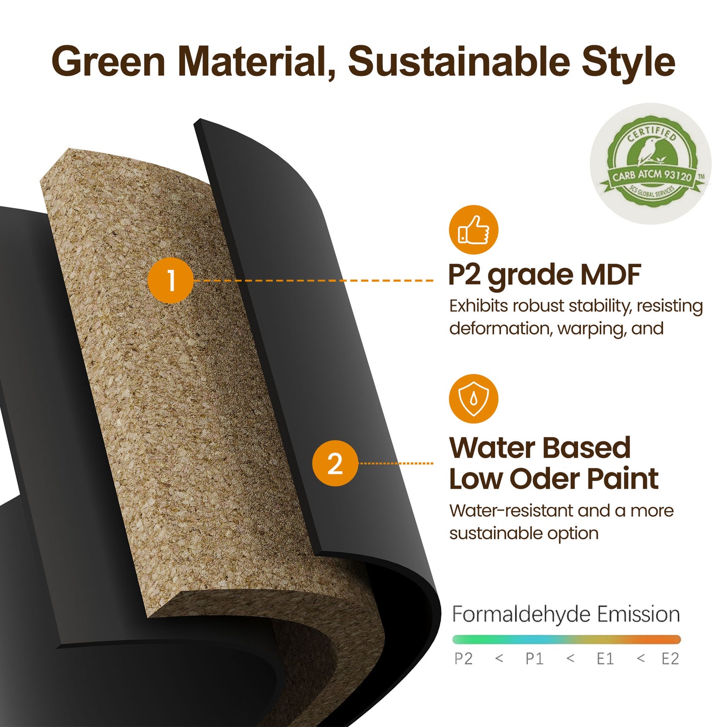 Console Cabinet, 58'' Mid Century Modern Pantry Cabinet, Wood Buffet Cabinet, Media Cabinet with 4 Doors, Accent Cabinet for Entryway, Living Room, Bedroom, Dining Room