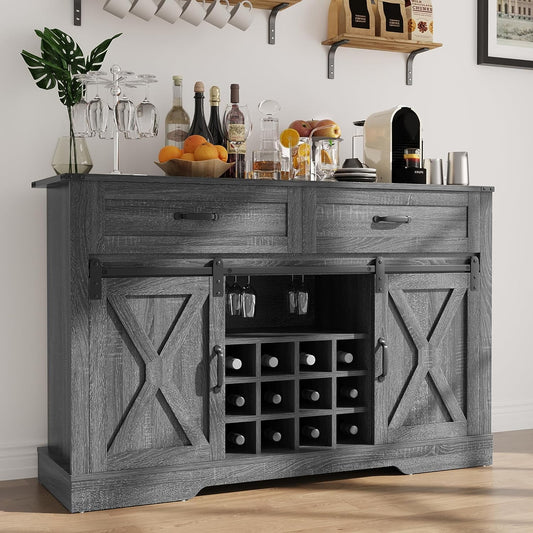 Royalcraft Farmhouse Coffee Bar Cabinet