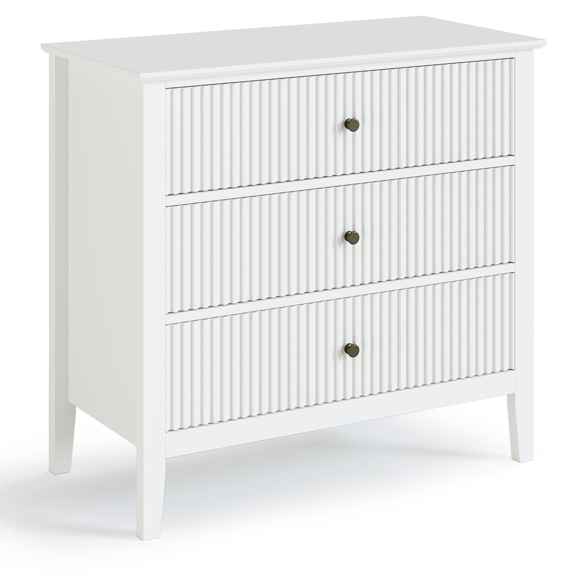 Royalcraft Dresser for Bedroom, Modern 3 Drawer Dresser with Silent Slide Drawers, White Chest of Drawers, Wooden Storage Closet Organizer, Small Dresser for Living Room, Nursery, Hallway – RoyalCraft Royalcraft Dresser for Bedroom, Modern 3 Drawer Dresser with Silent Slide Drawers, White Chest of Drawers, Wooden Storage Closet Organizer, Small Dresser for Living Room, Nursery, Hallway – RoyalCraft