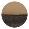 Royalcaft 2 Piece Outdoor Patio Wicker Armchairs, All Weather Outside Rattan Chair Patio Furniture Set with Blue Cushions