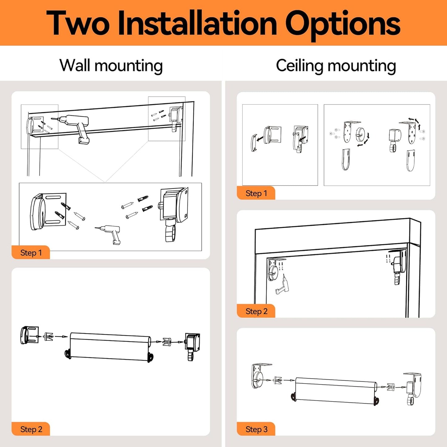 Outdoor Roller Shades for Patio New Material with 95% UV Protection, Cordless Patio Shades Roll Up Outdoor Blinds with Crank Handle for Shading, Protect Privacy, No Valance, (6' W X 8' L), Black